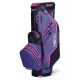 Sun Mountain 2021 H2NO Lite Waterproof Cart Bag - Purple/Navy/Fuchsia