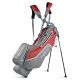 Sun Mountain 2021 H2NO Litespeed Waterproof Stand Bag - Cadet/Red/White