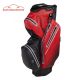 Sun Mountain 2023 H2NO Staff Cart Bag - Black/Red/Cadet