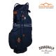 Sun Mountain 2024 Mid Stripe Sonnenalp 14-Way Cart Bag - Navy/Frost