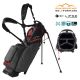 Sun Mountain 2025 Eclipse Two-5 Lite Stand Bag - Black/Steel/Red