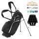 Sun Mountain 2025 Eclipse Three-5 14-Way Stand Bag - Black/White