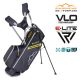 Sun Mountain 2025 VLO E-Lite 14-Way Stand Bag - Black/Steel/Gold