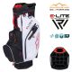 Sun Mountain 2025 H2NO E-Lite 14-Way Cart Bag - Black/White/Red