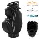 Sun Mountain 2025 Matchplay 14-Way Cart Bag - Black/Silver