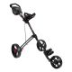 Masters 5 Series 3 Wheel Trolley - Black Unfolded