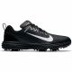 Nike Ladies Lunar Command 2 Golf Shoes - Black/White-Black 1