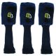 Golfers Club Fur Graphite Headcovers Set 1-3-X