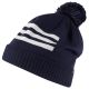 adidas 3 Stripe Golf Beanie - Navy