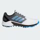 adidas ZG21 Golf Shoes - Cloud White/Blue Rush/Core Black