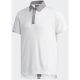 adidas ClimaChill Stretch Polo - White/Grey 900 @Aslan Golf and Sports