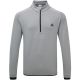 adidas ClimaHeat Gridded 1/4 Zip - Mid Grey @Aslan Golf