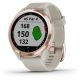 Garmin Approach S42 GPS Golf Watch - Rose Golf - Light Sand Band