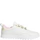 adidas Womens Adicross PPF Golf Shoes - White Tint/True Pink/Gold Met @aslan golf and sports
