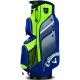 Callaway 2018 Chev Org Cart Bag - Navy/Green/Silver @Aslan Golf and Sports 