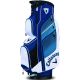 Callaway 2018 Chev Org Cart Bag - White/Blue/Navy @Aslan Golf and Sports 