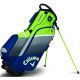 Callaway 2018 Chev Stand Bag - Navy/Silver/Green @Aslan Golf and Sports