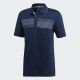 adidas Essentials Textured Tipped Polo Shirt - Collegiate Navy/Grey Three 1