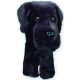 Daphne's Black Labrador Hybrid Golf Headcover