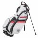 Wilson Staff Exo II Stand Bag - White/Black/Red