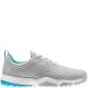 adidas Adipower 4orged S Golf Shoes - Grey Two/White/Shock Cyan @Aslan Golf and Sports