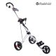 Fastfold Force 3 Wheeled Golf Trolley - Silver