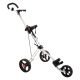 FastFold Trimaster Golf Push Trolley - White