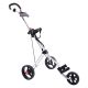 FastFold Trimaster Golf Push Trolley - Silver