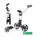 Flat Cat Hybrid Touch Silver Electric Golf Trolley