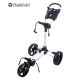FastFold Slim Golf Trolley - Silver/Black