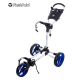 FastFold Slim Golf Trolley - White/Cobalt