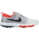 Nike FI Impact 2 Golf Shoes - Grey/Red - Reverse