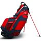 Callaway 2018 Fusion 14 Stand Bag - Red/Titanium/Silver @Aslan Golf and Sports
