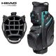 Head Cart Bag - Black/Sea