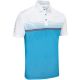 Stuburt Hydro-Sport Block Polo - Bondi Blue/White