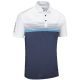 Stuburt Hydro-Sport Block Polo - Midnight/White