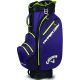 Callaway 2018 Hyper Dry Waterproof Cart Bag - Purple/Neon Green/White @Aslan Golf and Sports