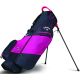 Callaway 2018 Womens Hyper Lite Zero Stand Bag - Titanium/Pink/White @Aslan Golf and Sports