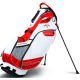 Callaway 2018 Hyper Lite 3 Stand Bag - White/Orange/Titanium @Aslan Golf and Sports