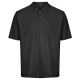 Island Green Essentials Pique Polo Shirt - Black