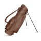 Sun Mountain Leather Stand Bag - Dark Brown/Khaki