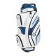 TaylorMade Deluxe Cart Bag - White/Blue