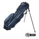 Pro-Tekt Lightweight Golf Stand Bag - Navy/Silver