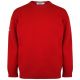 ProQuip Lambswool Crew Neck Sweater - Red @Aslan Golf And Sports
