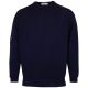 ProQuip Lambswool Crew Neck Sweater - Navy @Aslan Golf And Sports