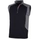 ProQuip Hurricane Fleece Gilet - Black/Grey @Aslan Golf and Sports