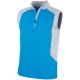ProQuip Hurricane Fleece Gilet - Blue/Grey @Aslan Golf and Sports