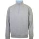 ProQuip Mistral Zip Neck - Grey @Aslan Golf and Sports