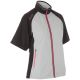 ProQuip Tara Ladies Wind Top - Silver/Black @Aslan Golf And Sports
