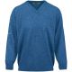 ProQuip Lambswool V Neck Sweater - Mariner @Aslan Golf And Sports